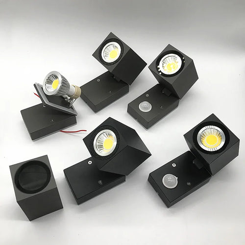 applique murale led pliable étanche pour extérieur décoratif - vue 6 sur 9