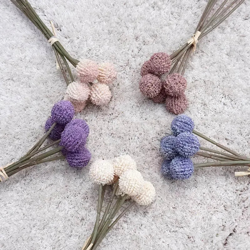 bouquet de fleurs artificielles en soie pour déco et événements - vue 6 sur 11