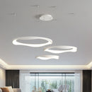 lustre circulaire à led design nordique moderne et créatif