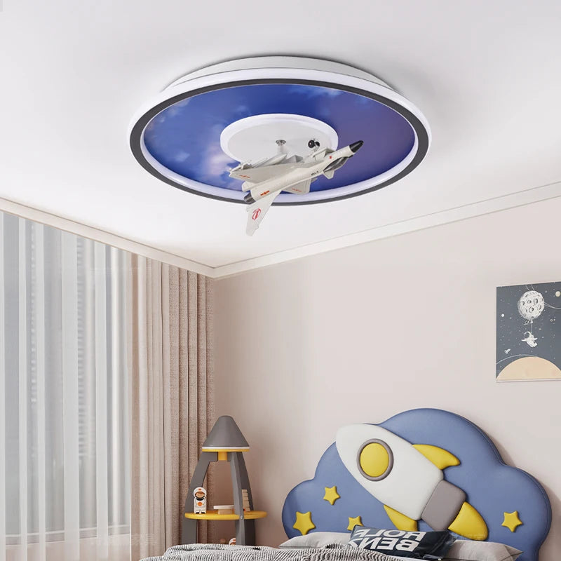 plafonnier moderne pour chambre d'enfants et décoration intérieure - vue 3 sur 8