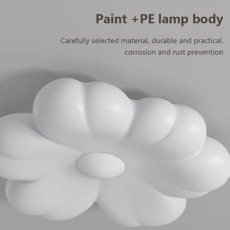 plafonnier moderne led forme de fleur pour décoration intérieure intelligente - vue 5 sur 8
