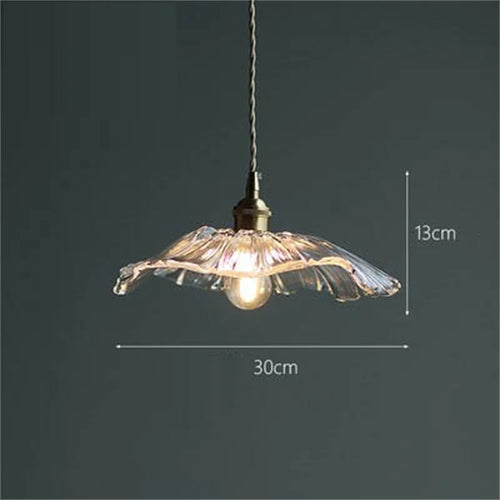 suspension rétro en verre pour décoration intérieure élégante - vue 10 sur 11