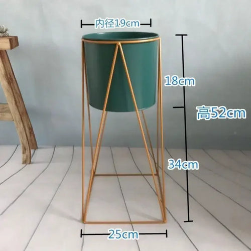 support en fer forgé pour plantes et fleurs d'intérieur élégant - vue 16 sur 18