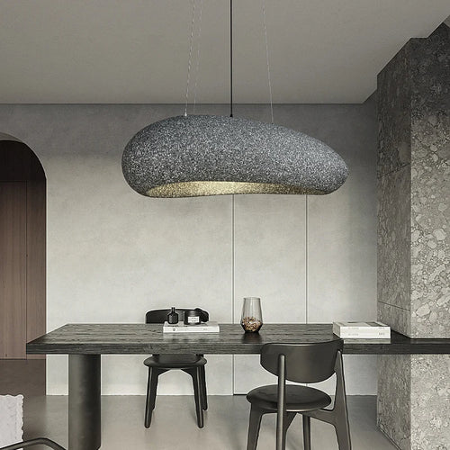 Nordique Wabi Sabi Restaurant LED Suspension Lumière Lustre Salon Lustre Cuisine Île Bar Café Loft Décor À La Maison Suspension - vue 4 sur 9