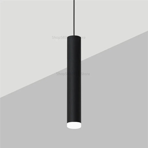 suspension moderne cylindrique pour décoration intérieure nordique - vue 12 sur 12