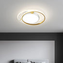 lustre moderne avec télécommande pour éclairage intérieur décoratif