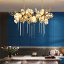 Lustre en verre post-modernes led de luxe