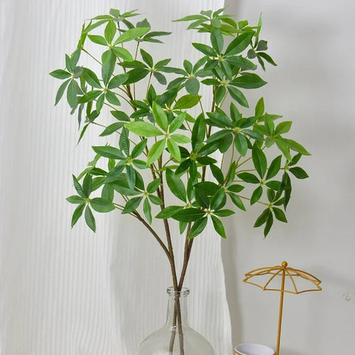 plantes artificielles décoration arbre de fortune feuillage vert - vue 7 sur 8