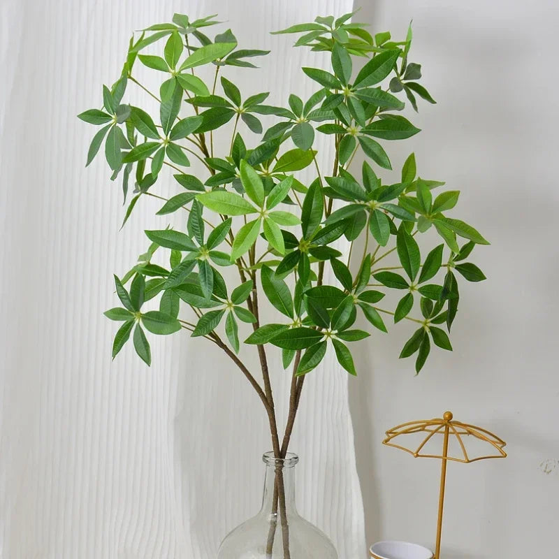plantes artificielles décoration arbre de fortune feuillage vert - vue 6 sur 8