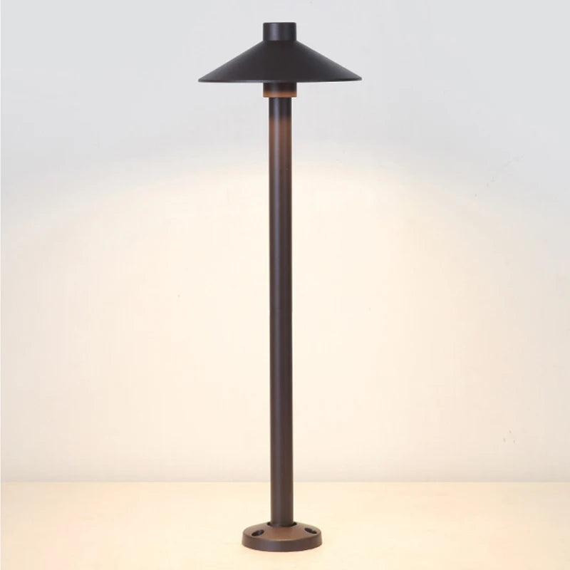lampe LED moderne pour éclairage extérieur étanche et paysager - vue 4 sur 8