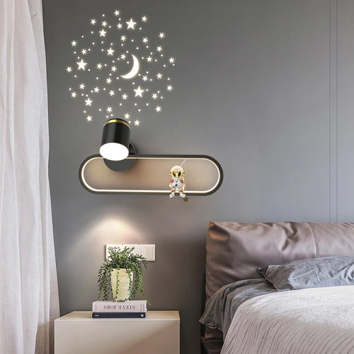 applique murale nordique ciel étoilé pour chambre d'enfants - vue 2 sur 12