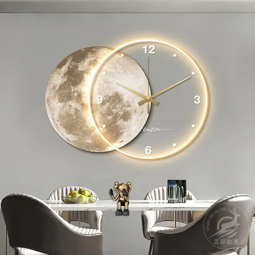 horloge murale design moderne pour décoration intérieure élégante - vue 9 sur 9