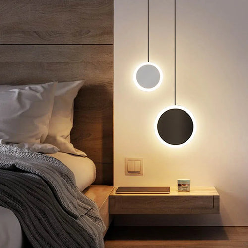 suspension en forme de lune double tête pour décoration intérieure - vue 2 sur 9