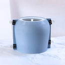 moule en silicone pour pot de fleurs en béton