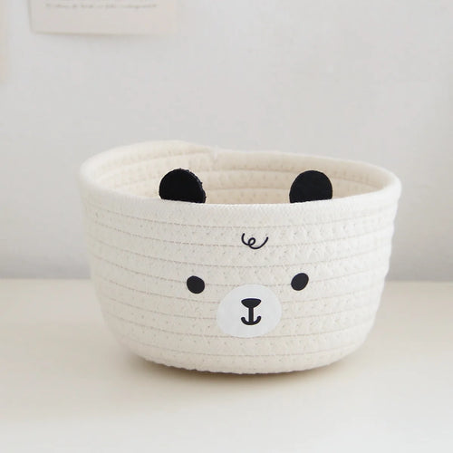 paniers de rangement en rotin tissé pour organiser votre maison - vue 3 sur 13