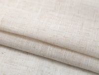 Voilage lin uni style européen pour salon chambre