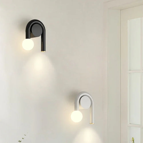applique murale led nordique créative pour décoration intérieure - vue 6 sur 23
