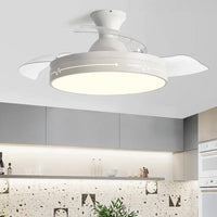 plafonnier ventilateur avec lumière pour restaurant et espace intérieur