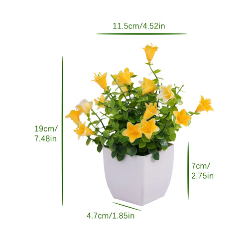 plante artificielle en pot pour décoration de bureau et jardin - vue 31 sur 45
