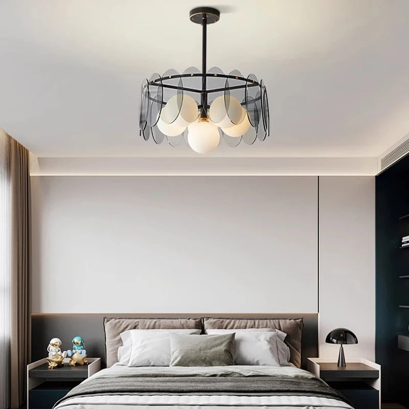 Lustre moderne led pour salle à manger pour plafond éclairage intérieur - vue 5 sur 16