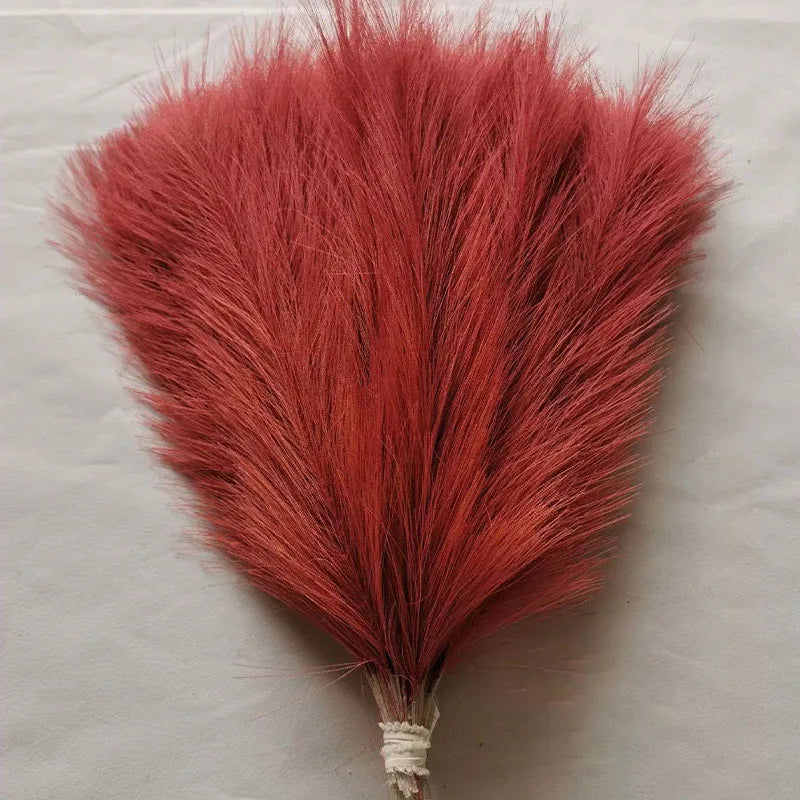 fleurs artificielles herbe de pampa pour décoration intérieure et fêtes - vue 16 sur 20