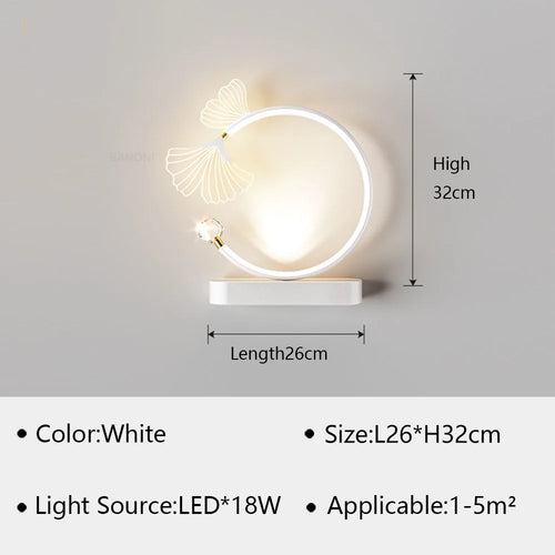 applique murale led moderne pour décoration intérieure élégante - vue 15 sur 21