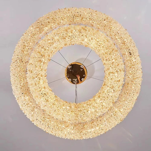 lustre en cristal k9 design élégant pour éclairage moderne - vue 6 sur 13