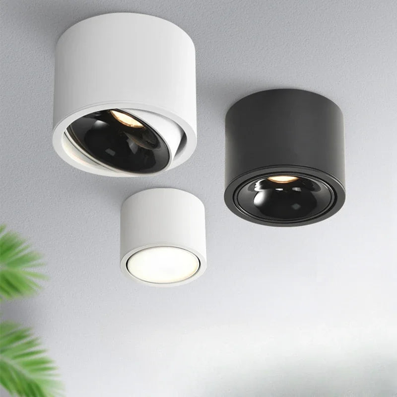 spot réglable ultra-mince anti-éblouissement éclairage lumière led - vue 5 sur 9