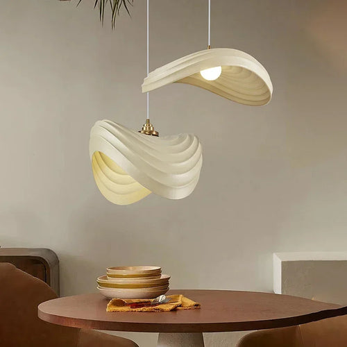 lustre wabi sabi éclairage décoratif pour intérieur moderne - vue 3 sur 18