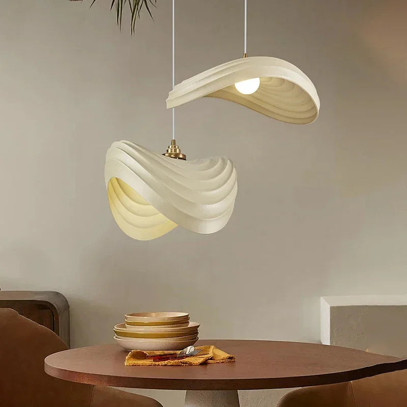 lustre wabi sabi éclairage décoratif pour intérieur moderne - vue 2 sur 18