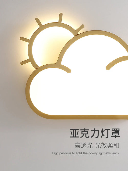 lampe nuage lumineuse pour lecture et décoration intérieure - vue 7 sur 9