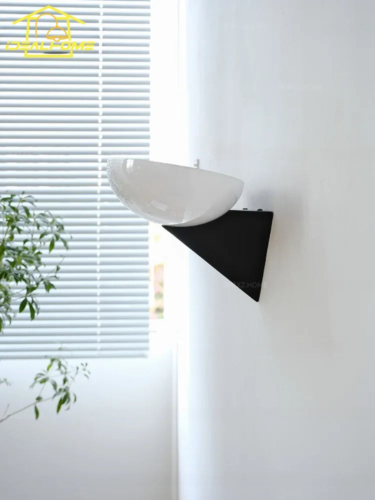 applique murale design rétro style bauhaus pour intérieur élégant - vue 4 sur 7
