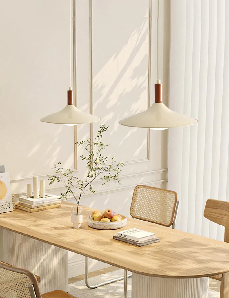 suspension led design moderne avec protection oculaire en fer et acrylique - vue 6 sur 8