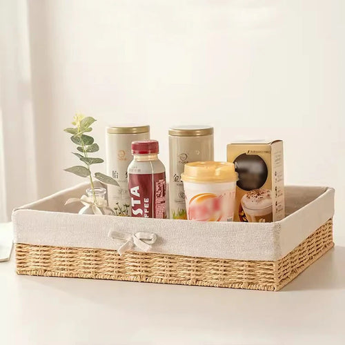 panier de rangement décoratif pour cosmétiques et fournitures - vue 6 sur 17