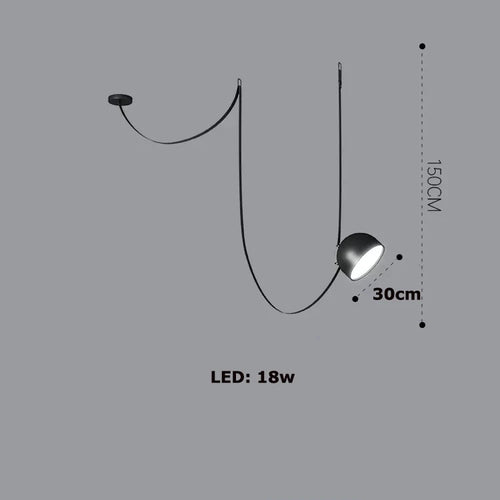lustre artistique dimmable pour décoration intérieure moderne - vue 8 sur 14