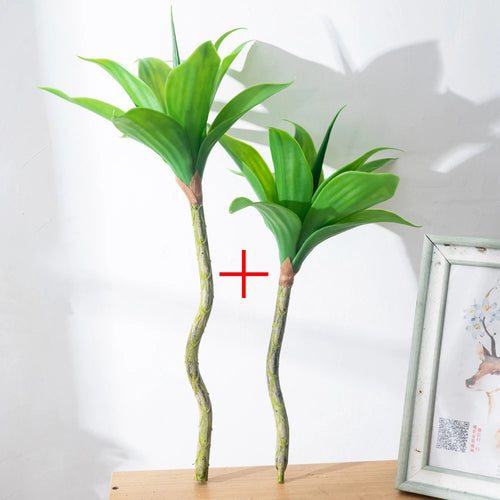 plantes artificielles dracaena arbre tropical en pot décoration intérieure - vue 6 sur 10