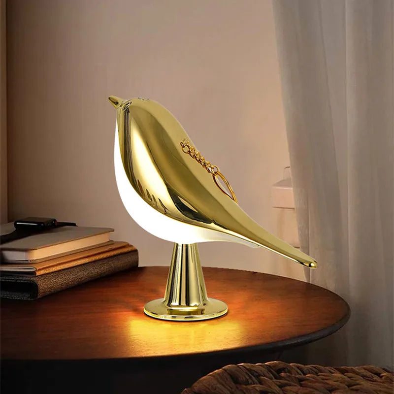 lampe chevet led bois interrupteur tactile moderne simple décoratif intérieur - vue 6 sur 11