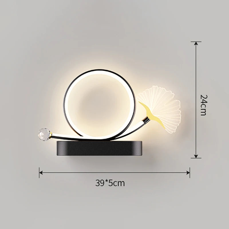 applique murale led moderne pour décoration intérieure élégante - vue 12 sur 15