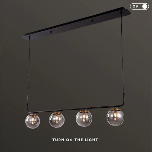 lustre moderne design nordique suspendu pour intérieur élégant - vue 2 sur 7