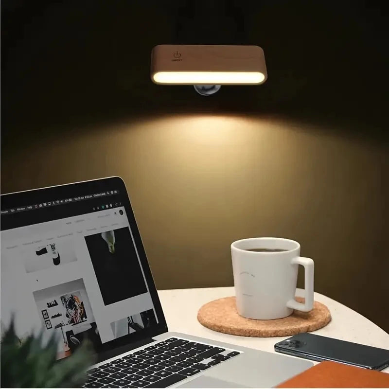 Wall Sconces Rechargeable Wall Lights With 360 Rotation,Dimmable Battery Operated Wall Sconce - vue 5 sur 8