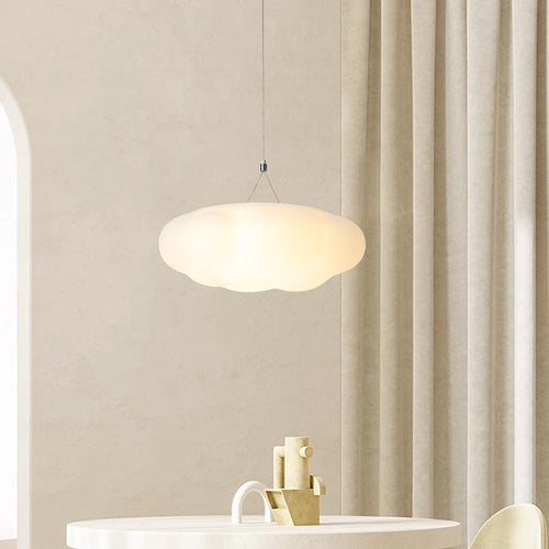 Simple moderne nouvelle crème nuage LED Lustres lumière pour Restaurant salon salle à manger chambre d'enfants couloir suspendus Lustres - vue 5 sur 10