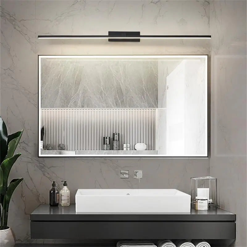 miroir phare armoire salle de bain avec lumière led - vue 4 sur 8