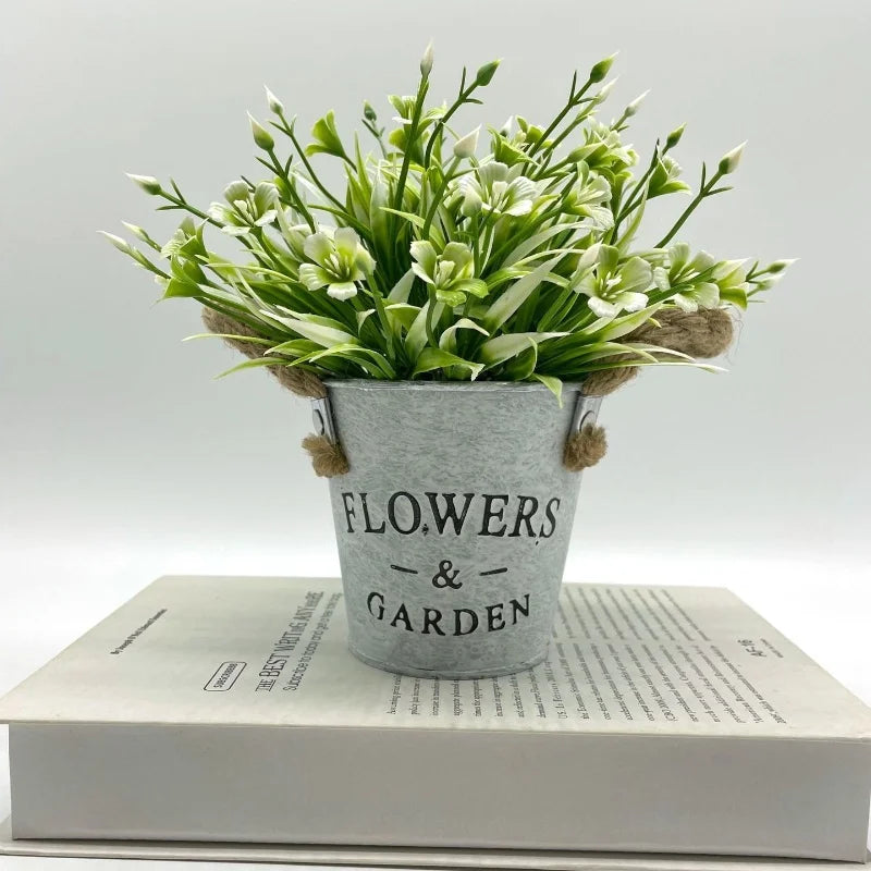 faux bonsaï en pot plante artificielle pour décoration intérieure - vue 1 sur 11