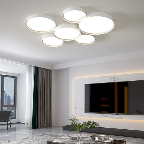 plafonnier led moderne pour un intérieur élégant et lumineux - vue 3 sur 11