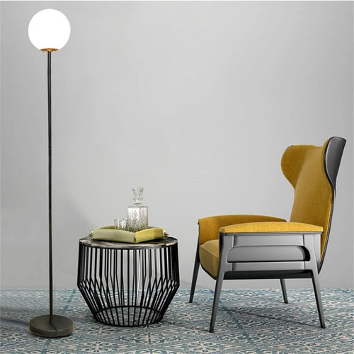 lampe de sol led nordique design créatif pour intérieur - vue 5 sur 14
