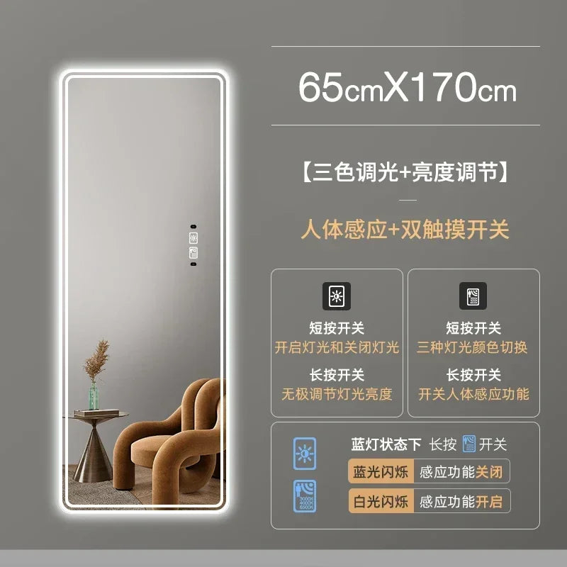 miroir intelligent grand format pour décoration intérieure - vue 10 sur 19