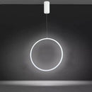 suspension circulaire à led pour intérieur moderne