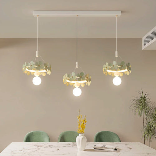 suspension minimalistes fleur créative ins moderne - vue 5 sur 10