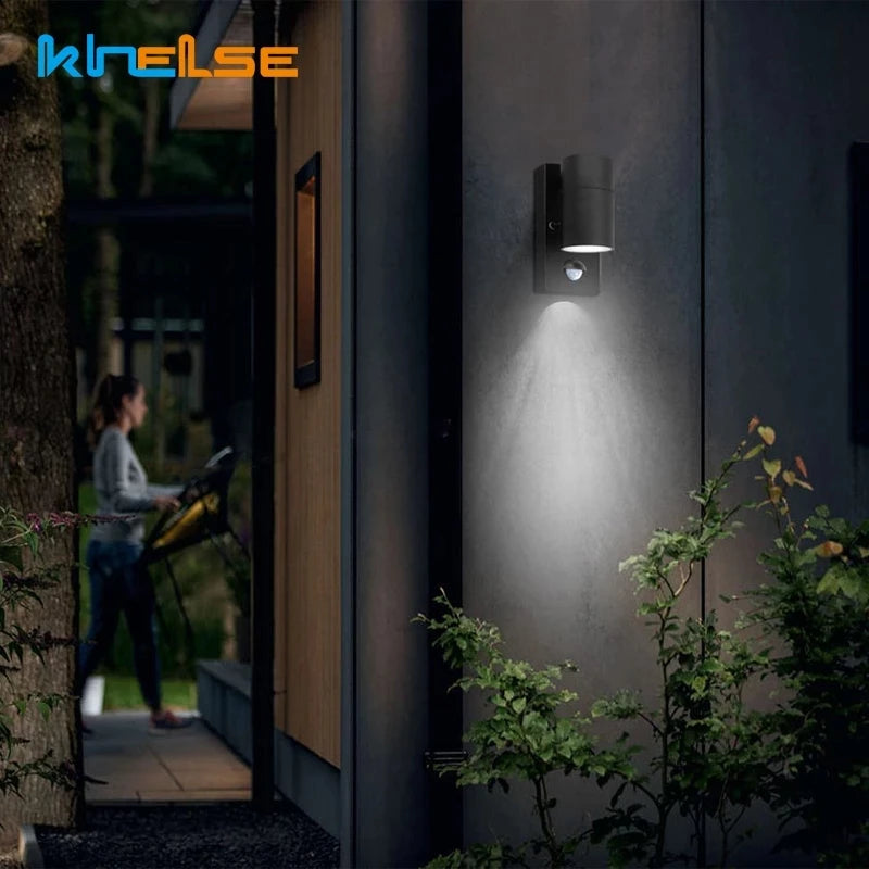 applique murale led étanche avec capteur de mouvement pour extérieur - vue 8 sur 8