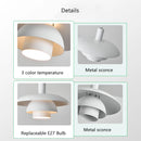 suspension led créative en métal pour éclairage de table